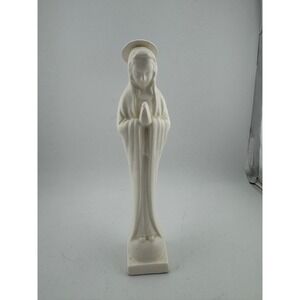 Vintage Virgin Mary Statue Religious Figurine Madona Catholic Decor